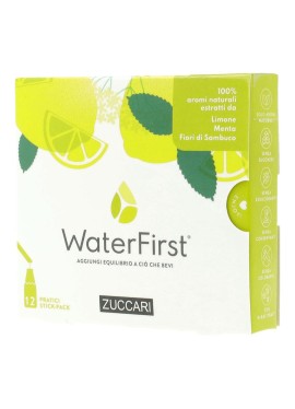 WATER FIRST LIMONE-MENTA-FIORI DI SAMBUCO 12 STICK PACK