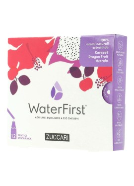 WATER FIRST KARKADE'-DRAGON FRUIT-ACEROLA 12 STICK PACK