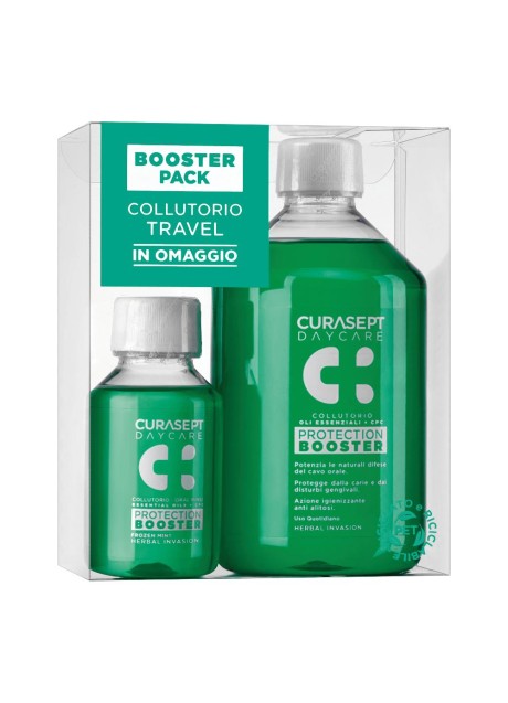 CURASEPT DAYCARE BOOSTER COLLUTORIO HERBAL INVASION 500 ML +100 ML