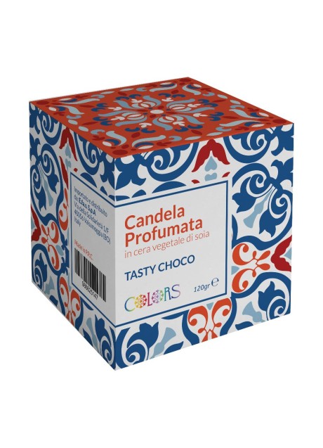 COLORS CANDELA TASTY CHOCO CIOCCOLATA E ARANCIA