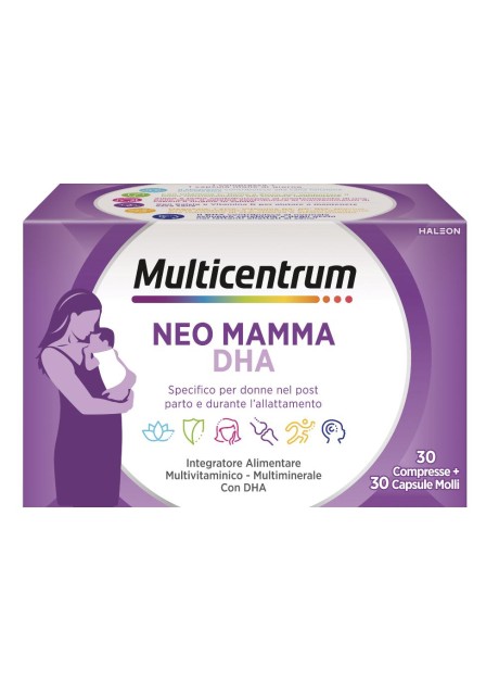 Multicentrum NEO MAMMA con DHA - 30 compresse + 30 capsule molli