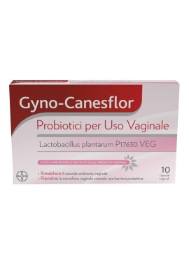GYNO-CANESFLOR 10CPS VAGINALI