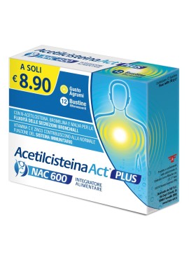 ACETILCISTEINA ACT PLUS NAC600