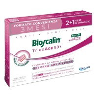 Bioscalin Tricoage 50+ - 90 compresse - integratore alimentare per donne in menopausa e perimenopausa - nuova formulazione