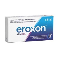 Eroxon stim gel - gel per stimolare l'erezione duratura del pene - 4 tubetti da 0,3 millilitri