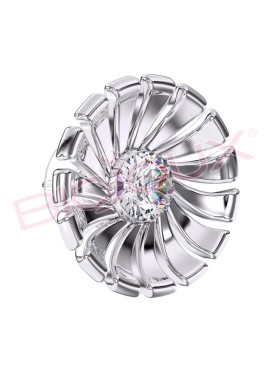 BJT300 ORECCHINI AGHATHE SW STAINLESS STEEL