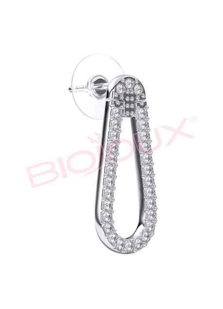 BJT305 ORECCHINI BABETTE STAINLESS STEEL