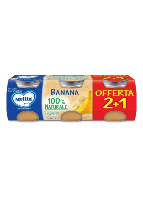 MELLIN OMOG BANANA 3PZ 100G