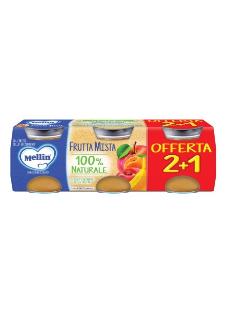 MELLIN OMOG FRUTTA MIX 3PZ