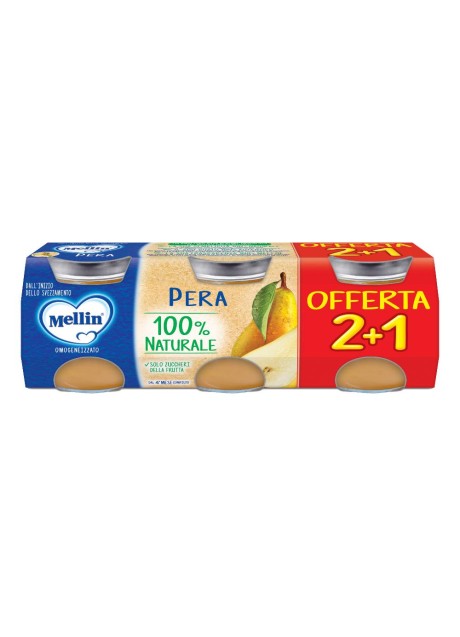 MELLIN OMOG PERA 3PZ 100G