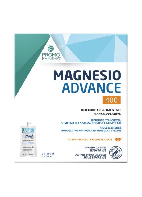 MAGNESIO ADVANCE 400 20POUCH