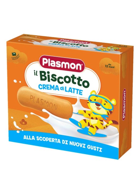 PLASMON BISCOTTO CREMA LATTE 8 PEZZI DA 40G