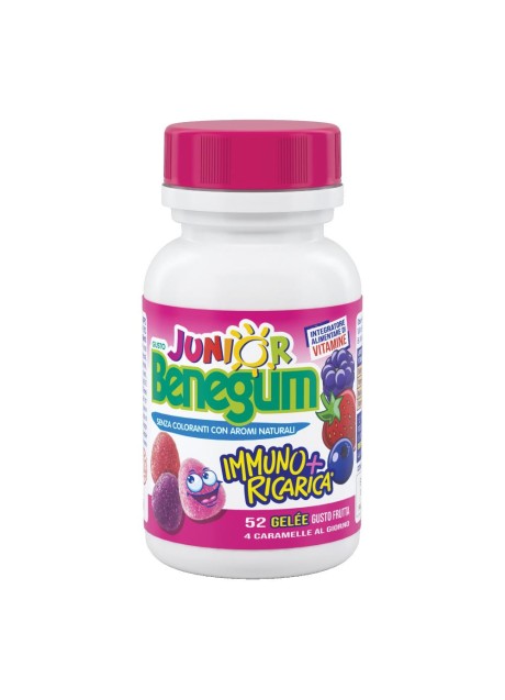 BENEGUM J IMMUNO + RICARICA FRUTTI ROSSI 156 G