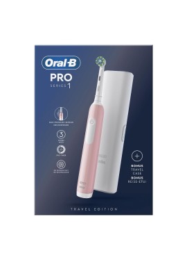 ORALB PRO 1 ROSA SPAZZ ELET+TC