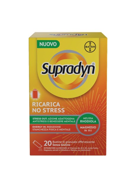 Supradyn ricarica no stress - 20 buste