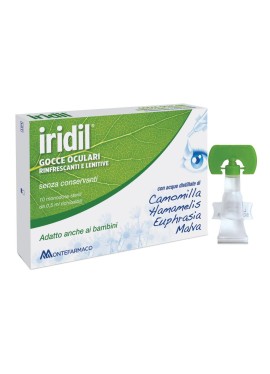 GOCCE OCULARI IRIDIL 20 AMPOLLE MONODOSE DA 0,5 ML