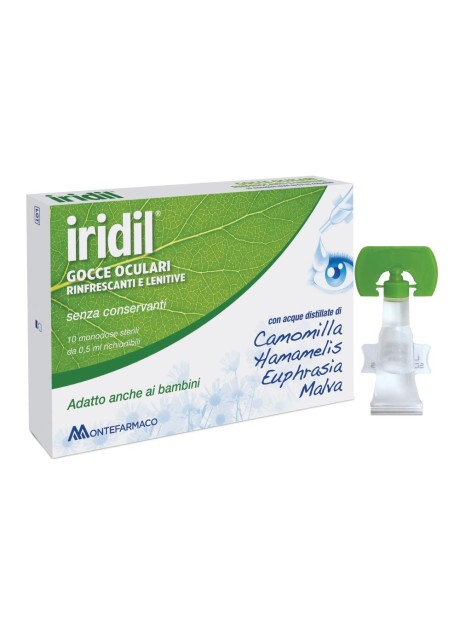 GOCCE OCULARI IRIDIL 20 AMPOLLE MONODOSE DA 0,5 ML