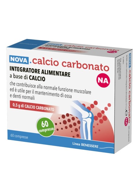 NOVA CALCIO CARB NA0,5G 60CPR