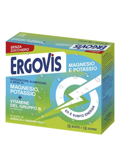 ERGOVIS MG+K VIT B S/ZUC12BUST