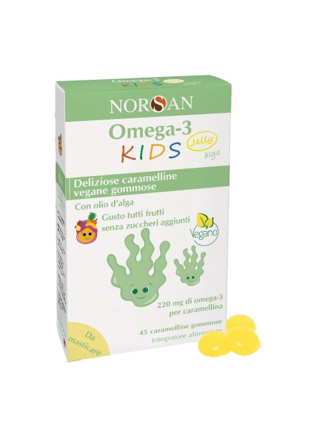 NORSAN OMEGA 3 KIDS JEL45CARAM