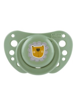 CHICCO SUCCHIETTI AIR VERDE SILICONE 2-6 MESI 2 PEZZI