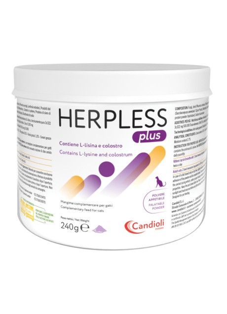 HERPLESS PLUS POLVERE 240 GR