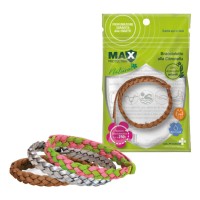 MAX PROTECTION BRACCIALETTO ALLA CITRONELLA ECOPELLE