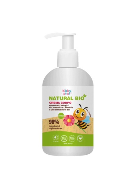 BABYSTAR CREMA CORPO NAT BIO