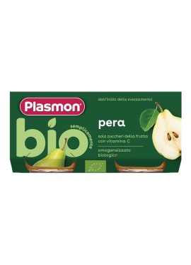 PLASMON OMOGENEIZZATO BIO PERA 2 VASETTI X 80 G
