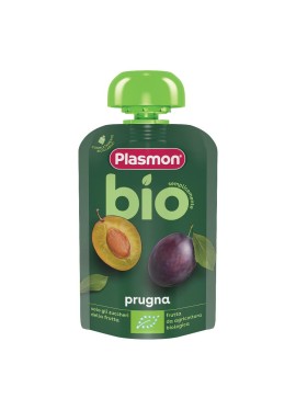 PLASMON PRUGNA BIO POUCHES 100 G