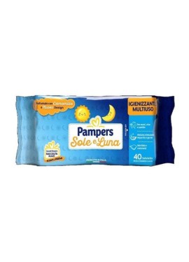 PAMPERS WIPES SOLE&LUNA 40PZ