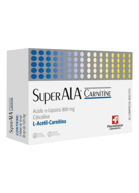 SUPERALA CARNITINE 30 COMPRESSE