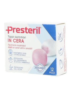 PRESTERIL TAPPI AURIC CERA 12P