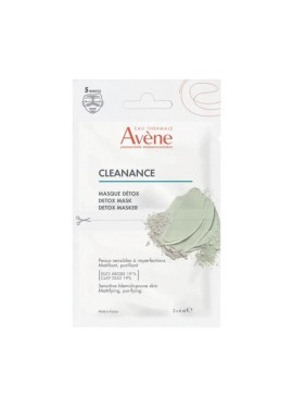 AVENE CLEANANCE MASCHERA DETOX 2 PEZZI DA 6 ML