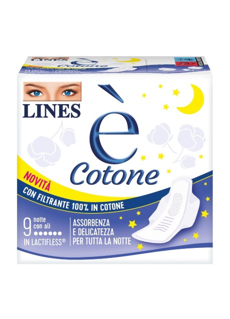 LINES E' COTONE NOTTE 9PZ