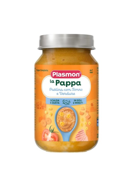 PLASMON LA PAPPA PASTINA CON TONNO E VERDURE 200 G