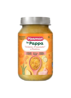 PLASMON LA PAPPA VERDURE PROSCIUTTO E PASTINA 200 G