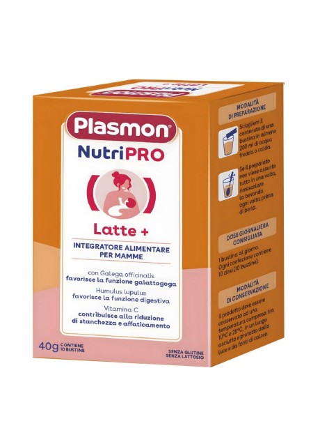 PLASMON NUTRIPRO LATTE+ 10BUST