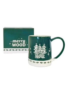 MUG MERRY WOOD