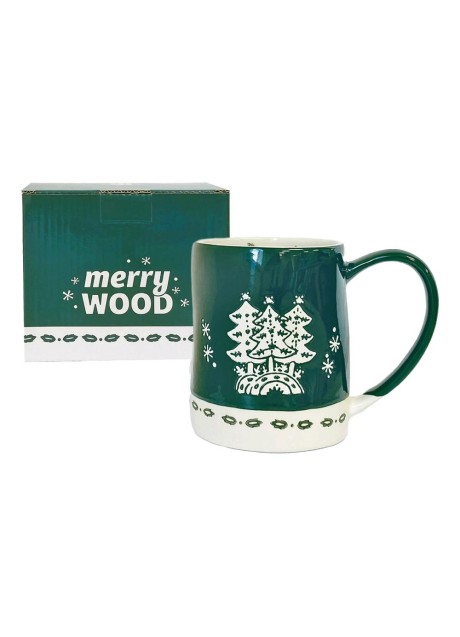 MUG MERRY WOOD