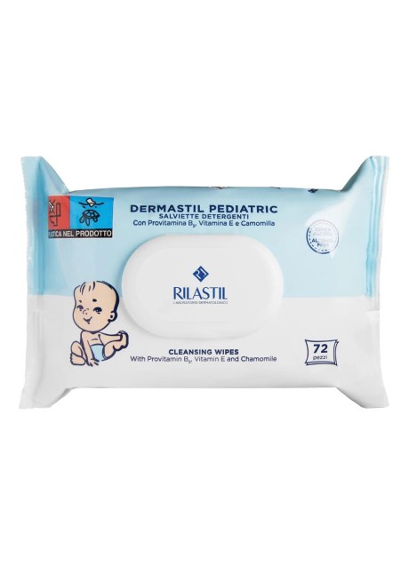 RILASTIL DERMASTIL SALVIETTE DETERGENTI NG 72 PEZZI