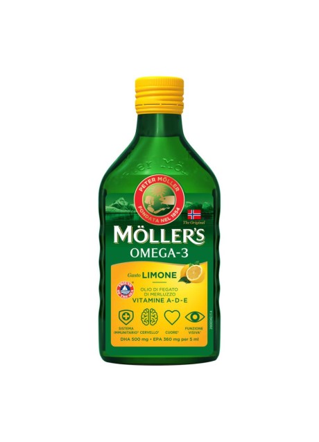 MOLLER'S OMEGA 3 OLIO LIM250ML MOLLER'S OMEGA 3 OLIO LIM250ML