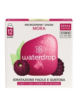 WATERDROP MICRODRINK MORA 12 CUBETTI 2 G