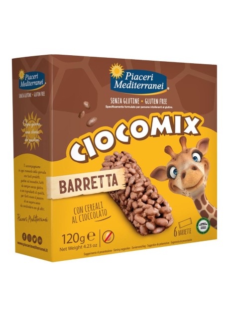 PIACERI MEDIT CIOCOMIX BAR120G