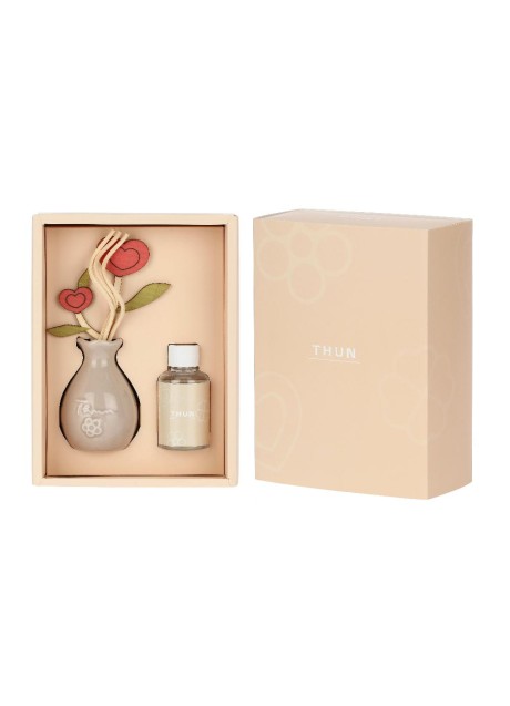 DIFFUSORE CON BACCHETTE + REFIL CUORE