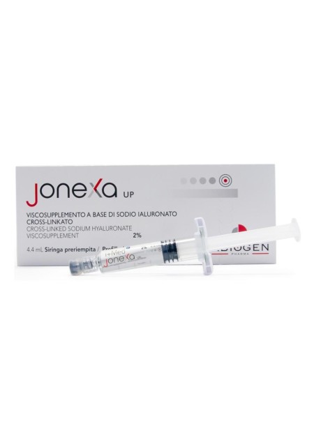 Jonexa Up - siringa intrarticolare di acido ialuronico 2% - 4,4 millilitri