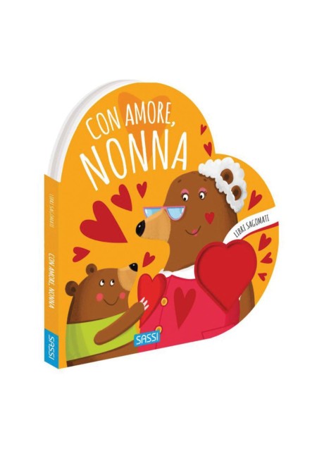 Libri sagomati - con amore nonna