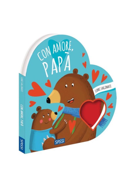 LIBRI SAGOMATI CON AMORE PAPA