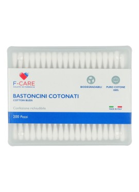 F-CARE BASTONCINI COT 200PZ