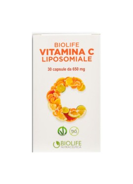 BIOLIFE VITAMINA C LIPOS 30CPS